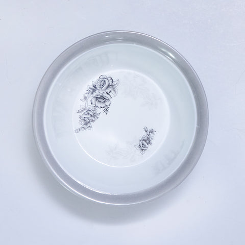 80pcs Pitch Dark Motif Melamine Dinner Set