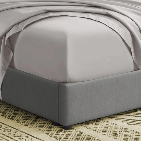 3 Pcs Fitted Sheet Set-Grey