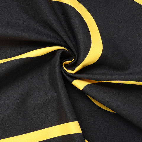 Black & Yellow Waves