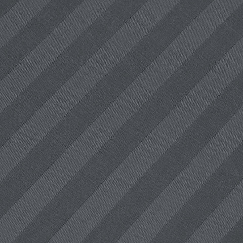 3 Pcs Stripe Fitted Sheet Set-Charcoal