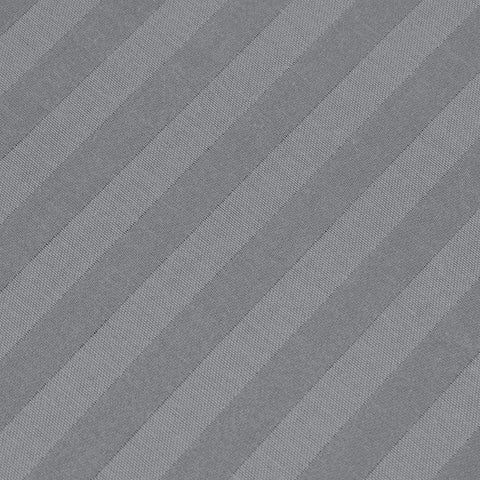 3 Pcs Stripe Fitted Sheet Set-Grey