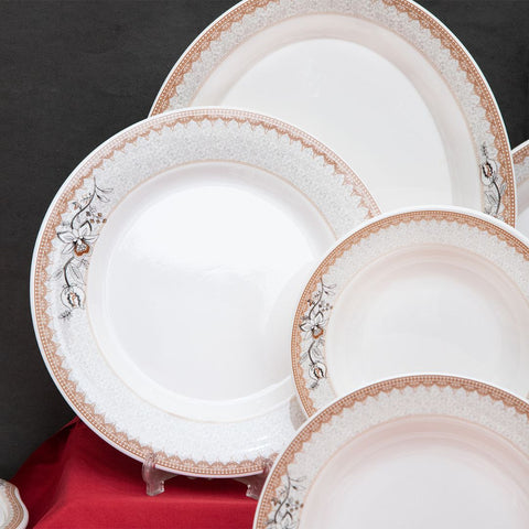 Sunflare Melamine Dinner Set- 36 Pcs