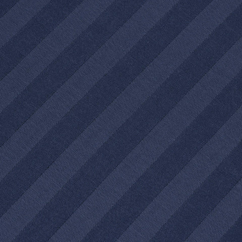 3 Pcs Stripe Fitted Sheet Set-Navy