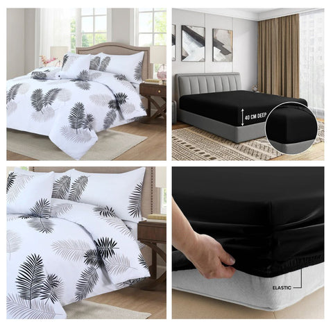 6Pcs Combo Bedding Set