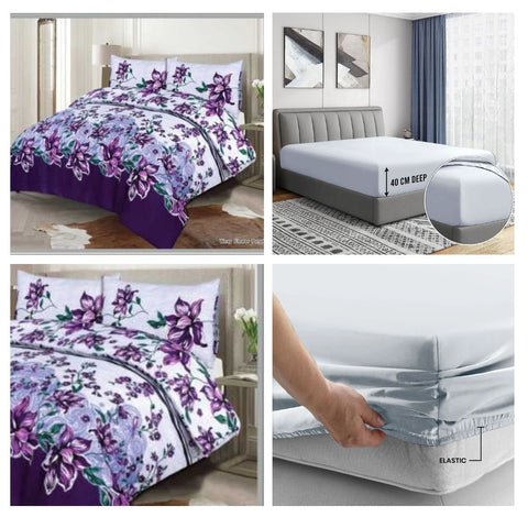 6Pcs Combo Bedding Set