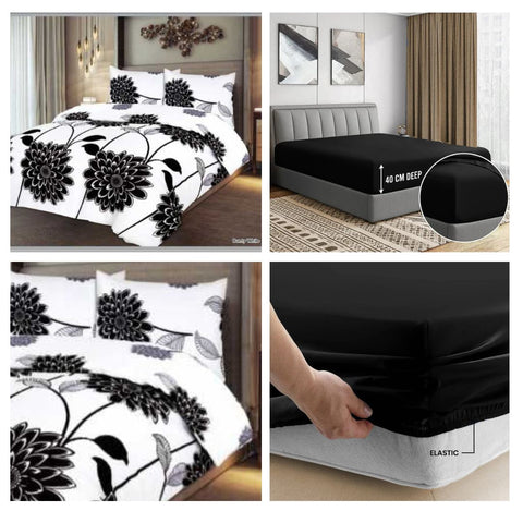 6Pcs Combo Bedding Set