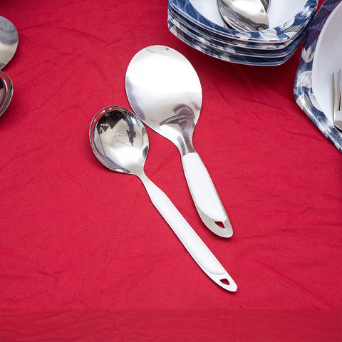 80 Pcs Sapphire Melamine Dinner Set