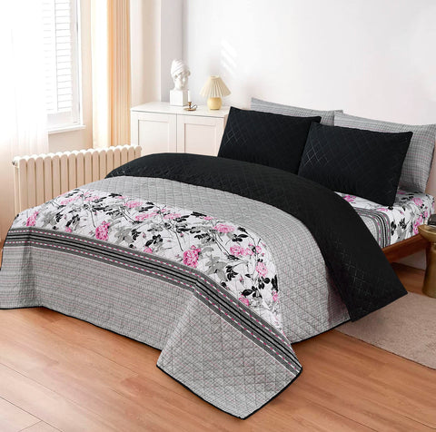 PRINTED SUMMER COMFORTER SET- 6 PCS