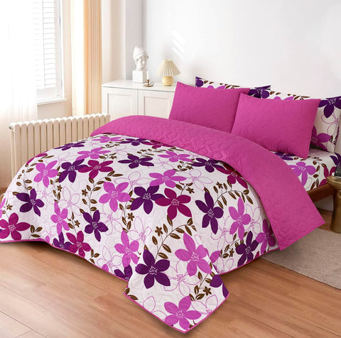 PRINTED SUMMER COMFORTER SET- 6 PCS