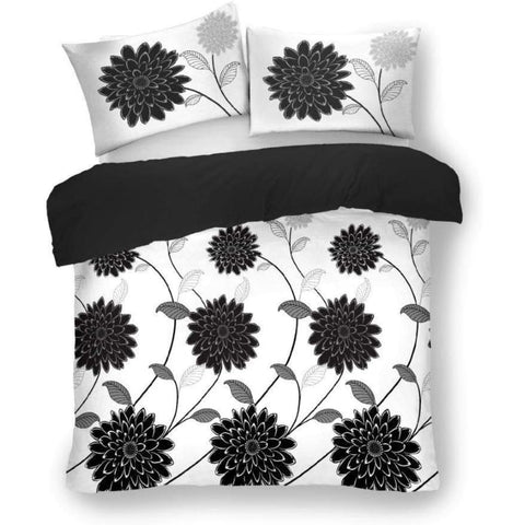 Bunty White Soft Satin Duvet Cover