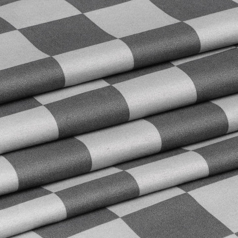 Printed Quilted Comforter Set- Chess Design