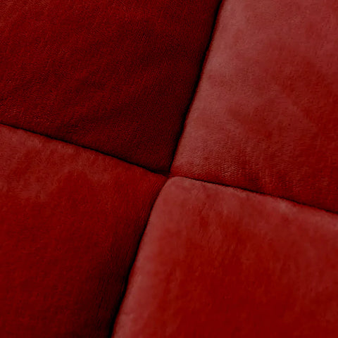 Burgundy Quilted Fleece Sherpa  Comforter