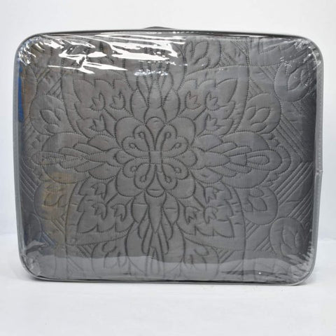 Grey High Quality Bedspread Set