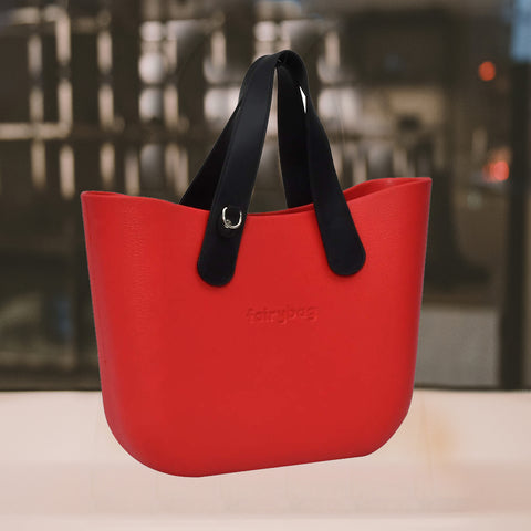 Red Silicone Tote Ladies Fairy Bag