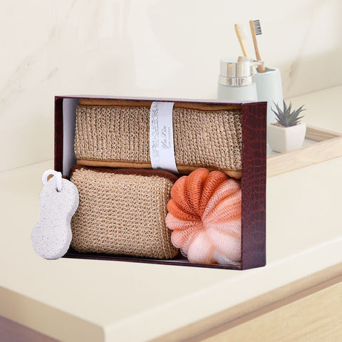 4Pcs Deluxe Bath Gift Set
