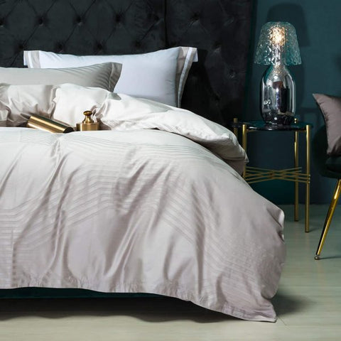 Glazed Rice- Macchiato Lowland Fancy 4 Pcs Bedding Set