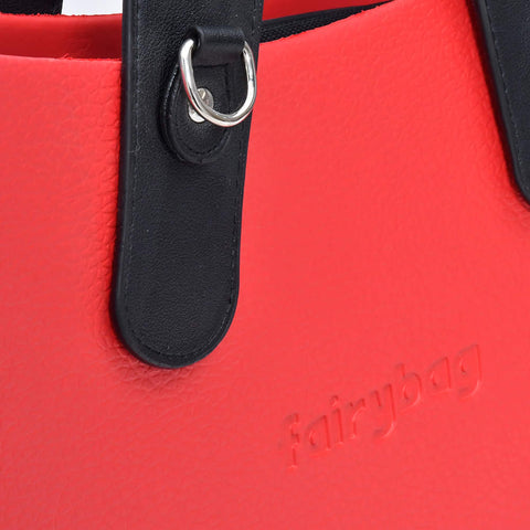 Red Silicone Tote Ladies Fairy Bag