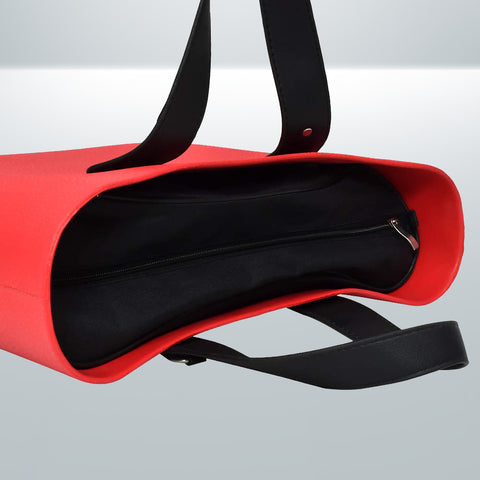 Red Silicone Tote Ladies Fairy Bag