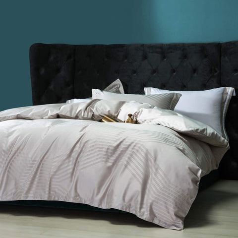 Glazed Rice- Macchiato Lowland Fancy 4 Pcs Bedding Set