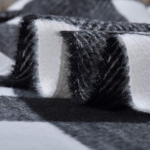 Woolen Small Check Design Scarves