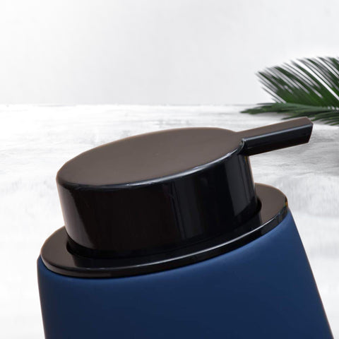 3Pcs Matte Blue bath Accessories Set