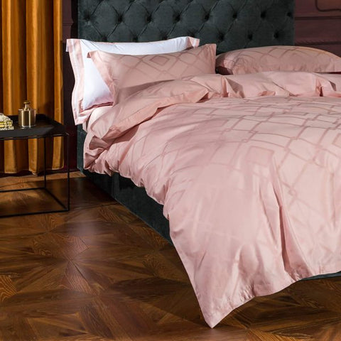 Light Pink- Macchiato Kelly Fancy 4 Pcs Bedding Set