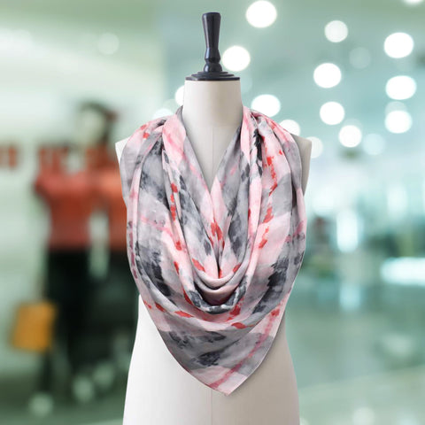 Silk Fancy Fabric Twill Scarves