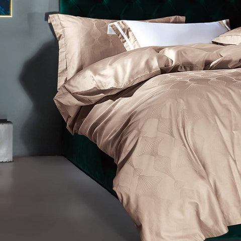 Glazed Rice- Macchiato Irene Fancy 4 Pcs Bedding Set