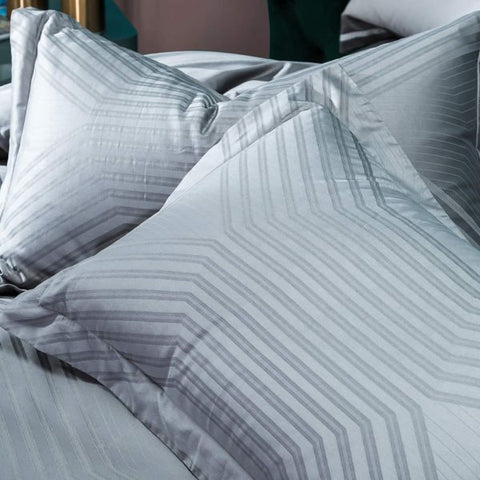Silver Grey- Macchiato Lowland Fancy 4 Pcs Bedding Set