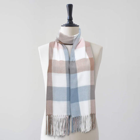 Woolen Small Check Design Scarves