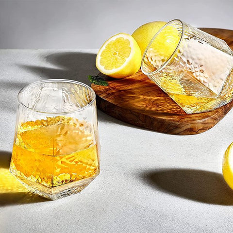 6pcs White Sapphire Glass Set