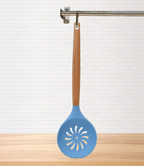 Silicon Oil Brush Bamboo Wood