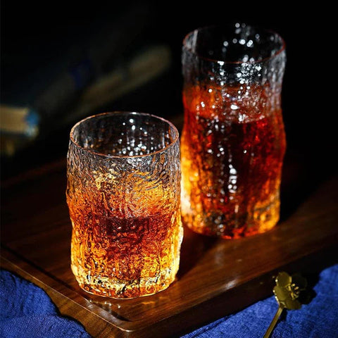 6Pcs Elegant Grade Gold Rim Glass Set
