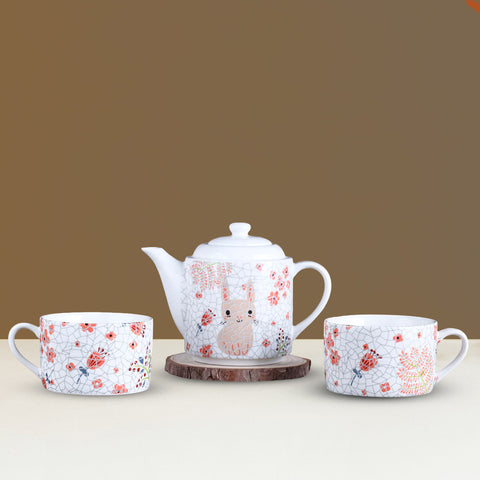 3PCs Tea Pot Set