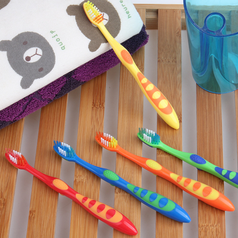 5Pcs Soft Com forty Bristles Kids Tooth Brush