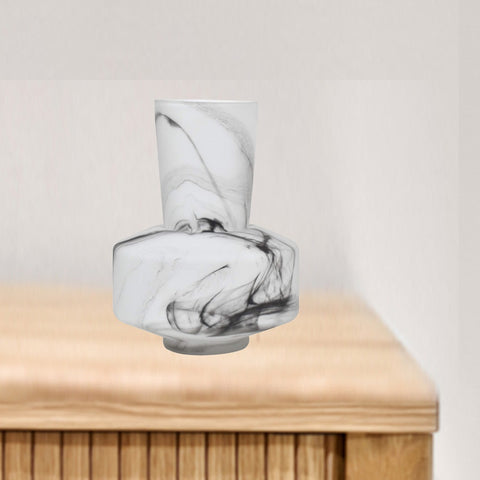 Nordic Genuine Marble Base Vase