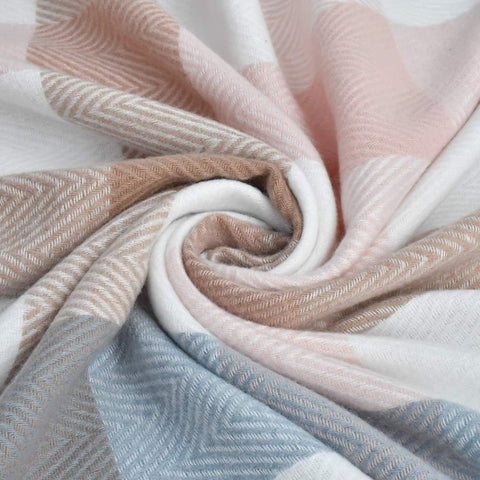 Woolen Small Check Design Scarves