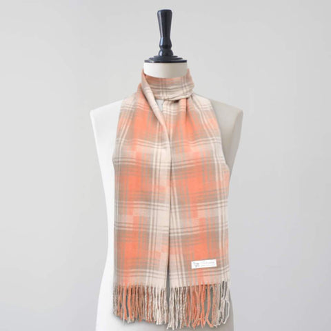 Woolen Large Check Design Scarves