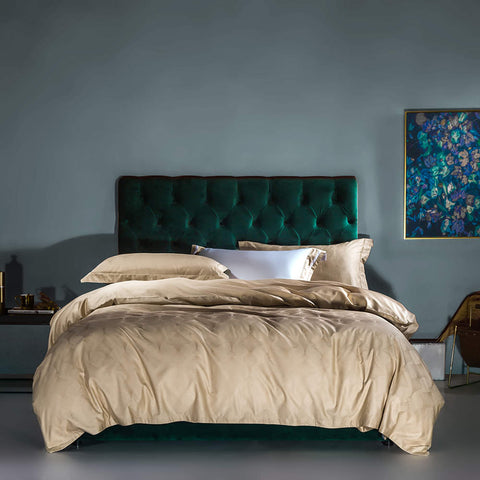 Glazed Rice- Macchiato Irene Fancy 4 Pcs Bedding Set