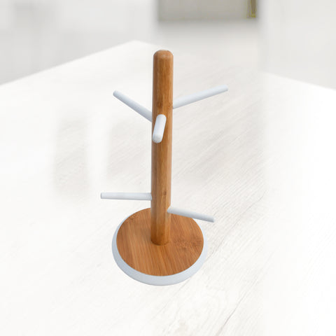 Cup Holder Bamboo Wood