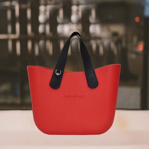 Red Silicone Tote Ladies Fairy Bag