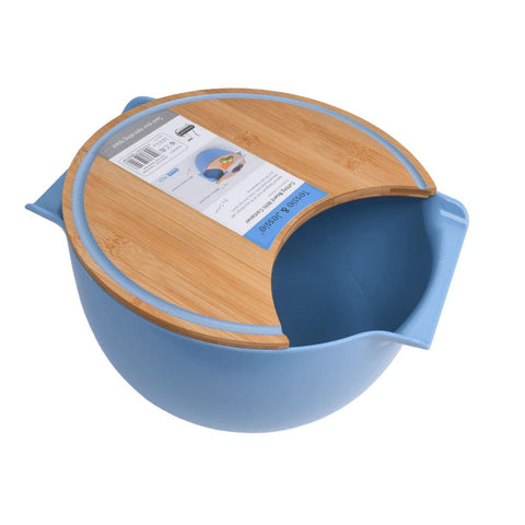 Cutting Board Bamboo With Container