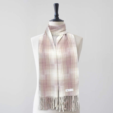 Woolen Large Check Design Scarves