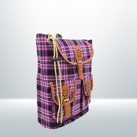 Purple Backpack Bag
