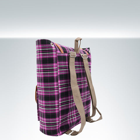 Purple Backpack Bag