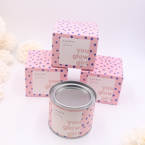 Scented Candle Glow Girl Room