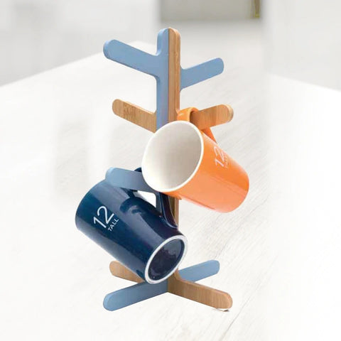 Cup Holder Bamboo Wood