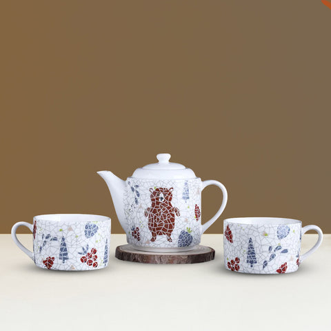 3PCs Tea Pot Set