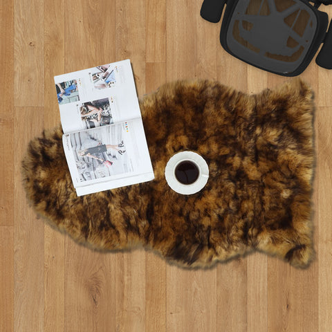 Tiger Print Indoor Shaggy Carpet