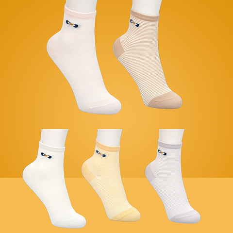 5Pcs Fashion Ankle Kids Socks